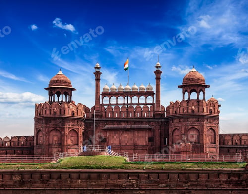 Preview: Red Fort (Lal Qila). Delhi, India