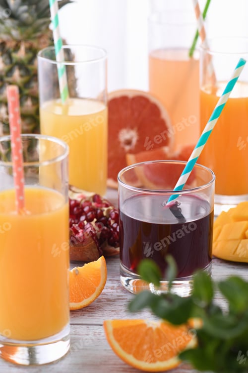 Preview: Freshly squeezed citrus juices