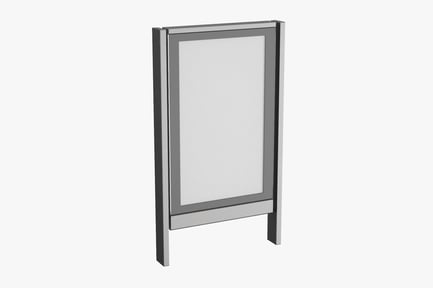 Preview: Clean & Dirty Sidewalk Billboard