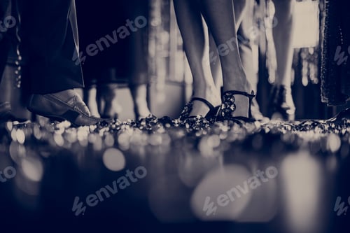 Preview: Human Leg Dance Hall Party Recreation Concept