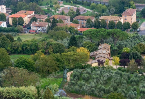 Preview: Tuscany landscape of the city of Orvieto Province of Terni, southwestern Umbria, Italy, Europe