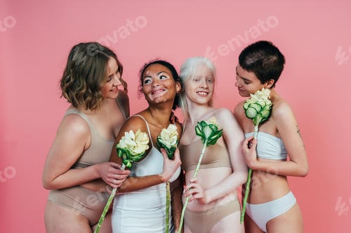 Preview: Group of multiethnic women