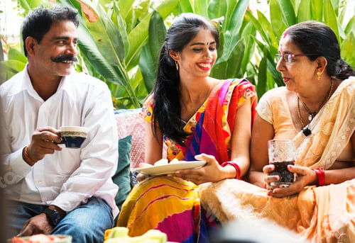 Preview: A happy Indian family