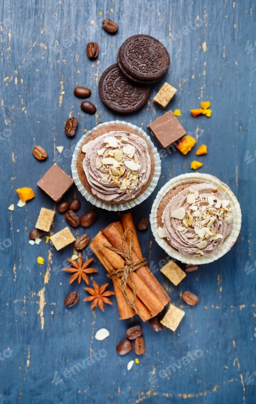 Preview: Two Chocolate Muffins