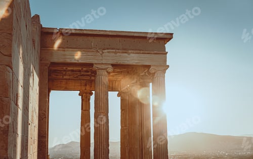 Preview: Ancient Ruins of a Columns in Greece