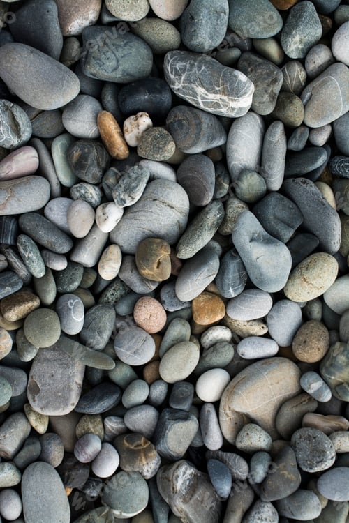 Preview: Natural colorful stone on the beach