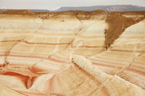 Preview: Unique geological feature known as tiger-striped mountains