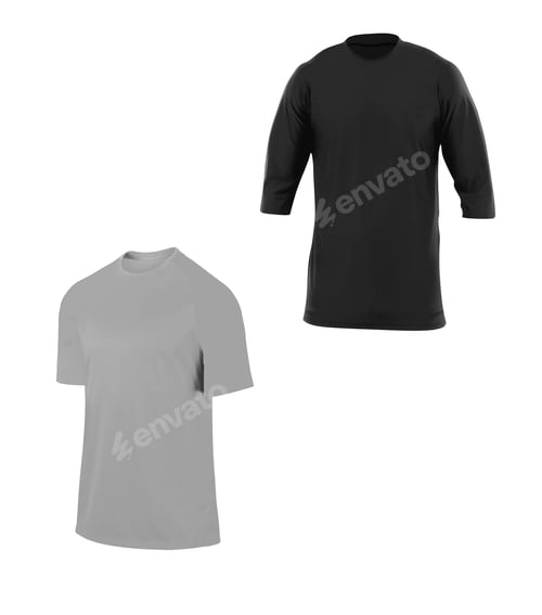 Preview: t-shirts isolated
