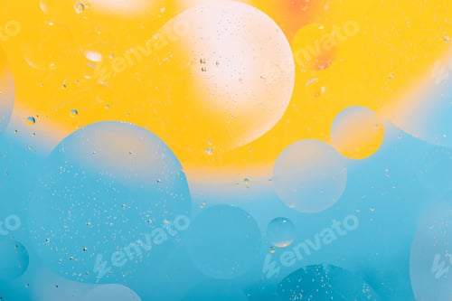 Preview: Abstract multicolored background oil in water