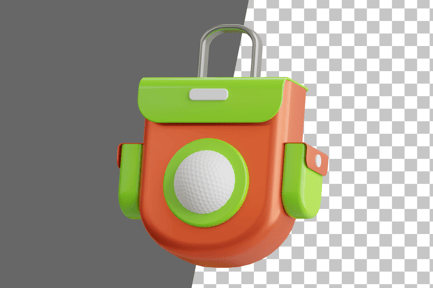 Preview: Ball Bag 3D Icon