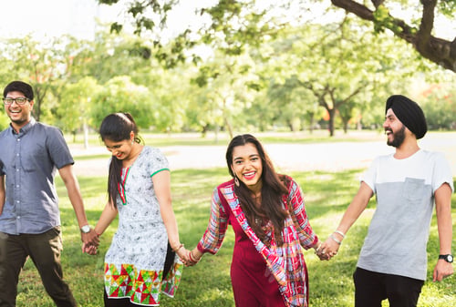 Preview: Indian Ethnicity Friendship Togetherness Concept