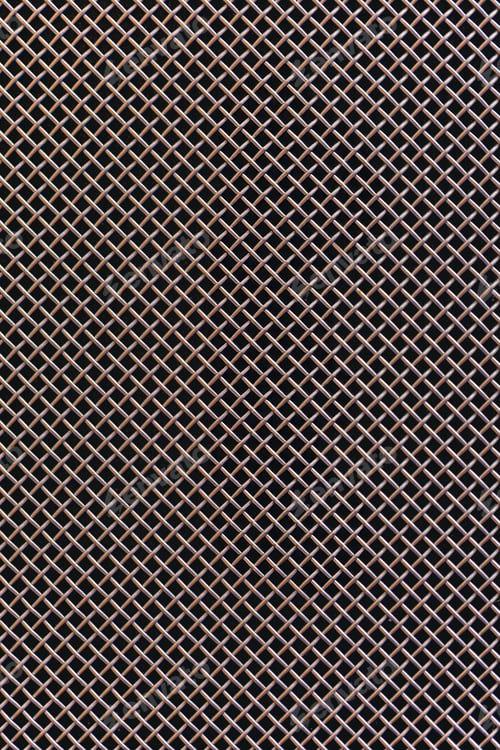 Preview: Abstract black metallic mesh texture for background.