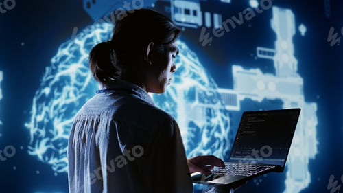 Preview: IT admin writing AI script