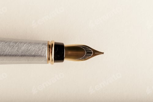Preview: Fountain Pen on Written Page