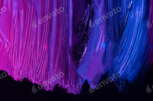 Preview: Smears of neon paint