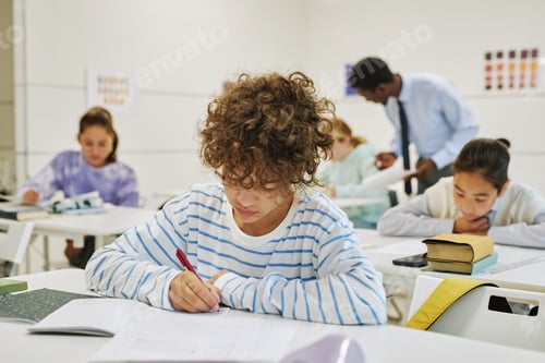 Preview: Tween Boy in Class
