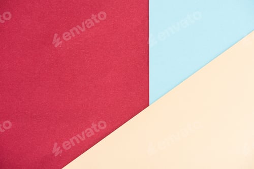 Preview: abstract pastel colors geometrical background made of papers