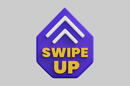 Vorschau: Lilafarbenes Wischsymbol