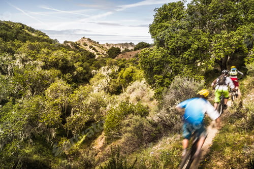 Preview: Cyclists on Monterey County Park, Toro County Park, Pipeline Trail