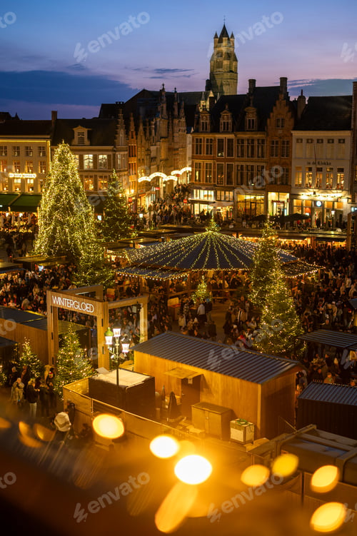 Preview: Christmas Market in Bruges, Belgium