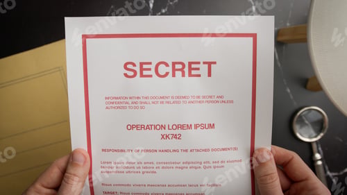 Preview: Letters classified as very confidential