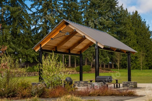 Preview: A PICNIC SHELTER WITH BARBECUE AND GRASS PLAY AREA IN THE CITY OF BELLEVUE