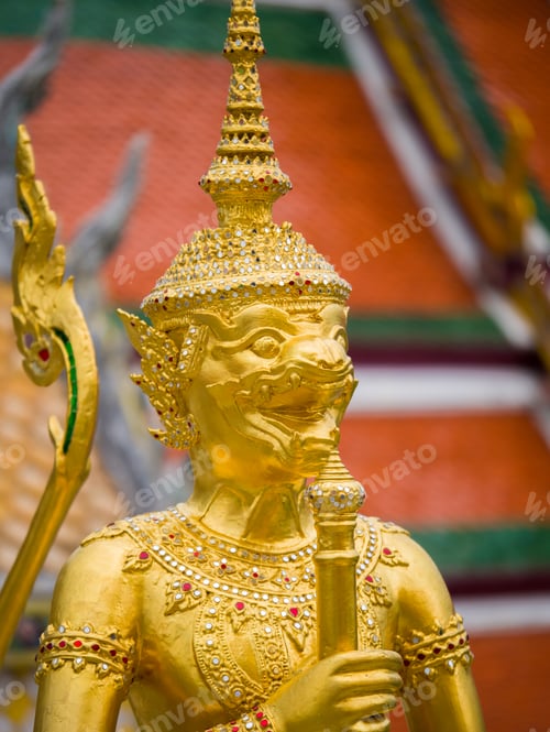 Preview: Grand palace Garuda Wat Phra Kaew Bangkok
