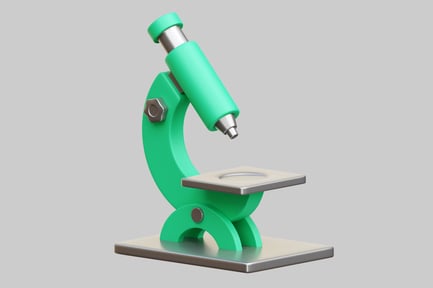 Preview: Modern Microscope For Scientific Research