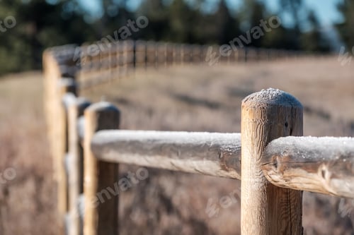Preview: Hoarfrost on the fence