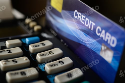 Preview: Swipe credit cards in stores to pay for goods and services.