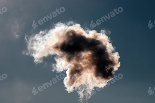 Preview: Smoke coming out of factory chimney.