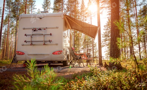 Preview: Family vacation travel RV, holiday trip in motorhome