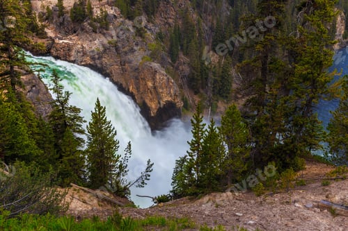 Preview: Upper Falls Of The Yellowstone, Yellowstone National Park Wyoming