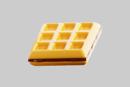 Preview: Chocolate cream filled waffle