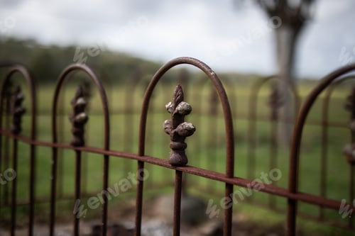 Preview: Metal fence