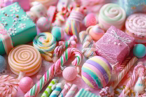 Preview: christmas flat lay background