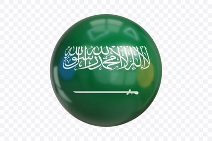 Preview: 3D Saudi Arabia Flag