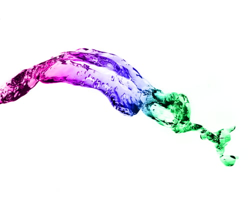Preview: colour splashing water