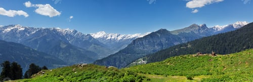 Preview: Panorama of Himalayas, India