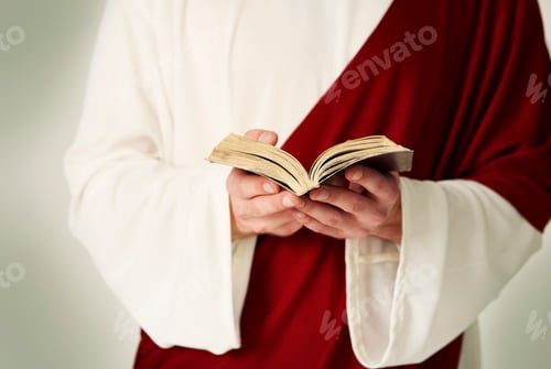 Preview: Reading a very old holy Bible