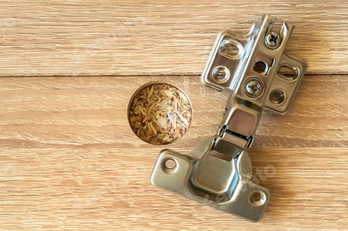 Preview: A hinge on a table