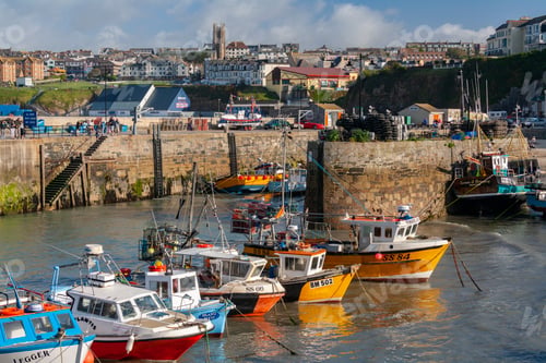 Preview: Newquay Harbor - Cornwall - United Kingdom