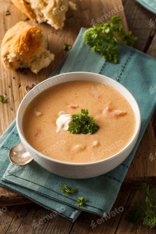 Preview: Homemade Lobster Bisque Soup