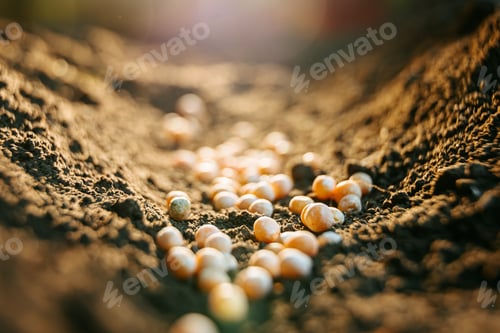 Preview: Get a closer look at the magic of agriculture with our close-up photos of soil, ground,