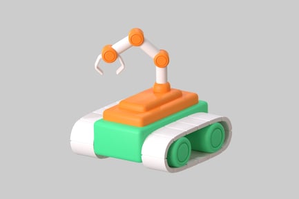 Preview: Toy Robotic Arm Rover