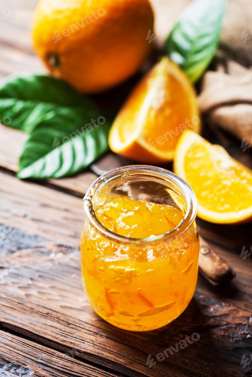 Preview: homamade orange jam