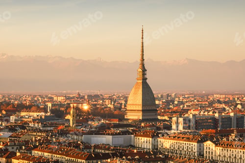 Preview: Panoramic view of the city of Turin