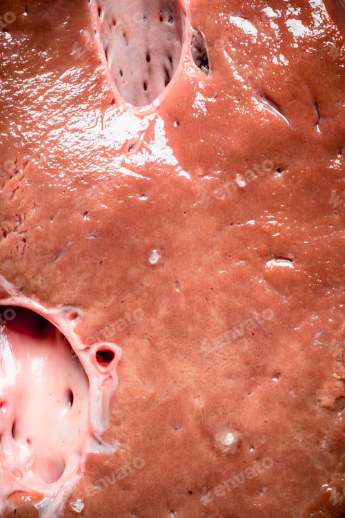 Preview: Fresh raw liver.