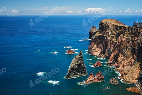 Preview: Madeira Island landscape. Ponta do Sao Lourenco. Madeira, Portugal