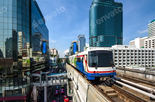 Preview: Bangkok Electric Train at Sukhumvit Route